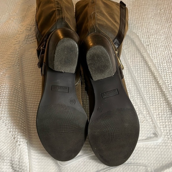 Air Madeline brown high to the knee boots. Size 7.5. Side zip. - Picture 7 of 8